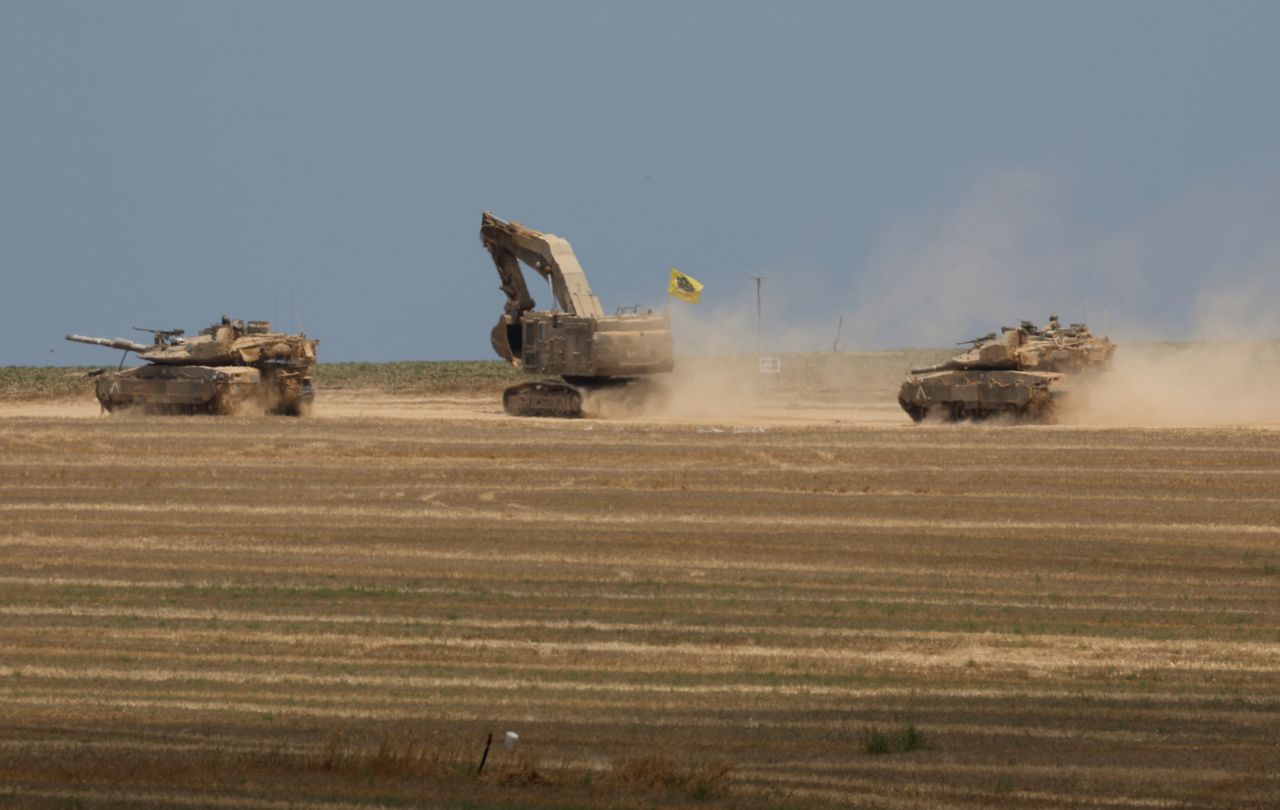 Izraelskie czołgi wjeżdżają do Rafah