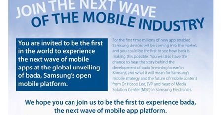 Premiera Samsung Bada OS ósmego grudnia!
