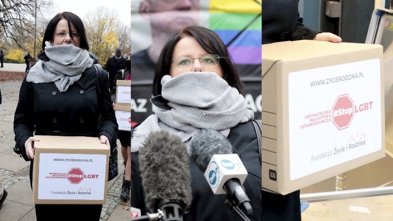 Kaja Godek złożyła w sejmie projekt ustawy "Stop LGBT" zakazującej marszów równości (ZDJĘCIA)