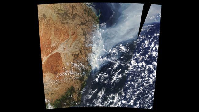 Zdjęcia satelitarne pokazują skalę pożarów w Australii. Są naprawdę ogromne 10