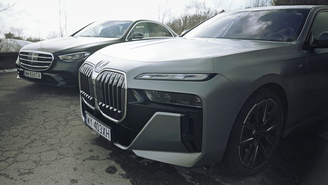 BMW 7 i Mercedes klasy S