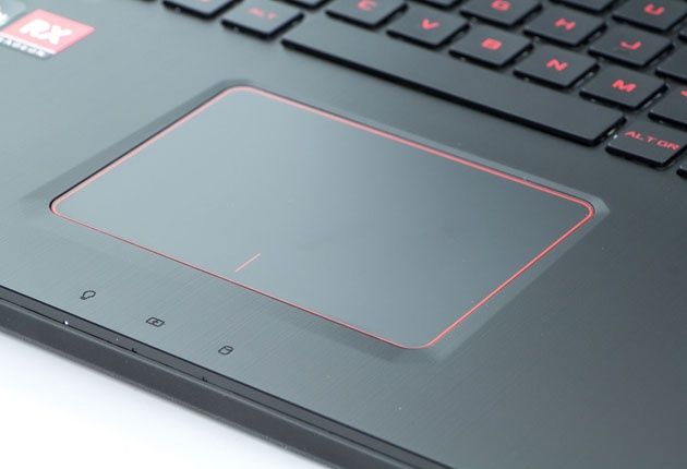 Asus ROG Strix GL702ZC touchpad
