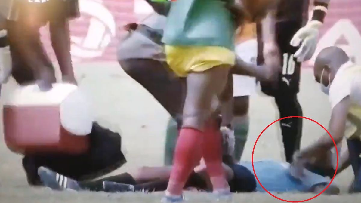 Sędzia stracił przytomność podczas meczu