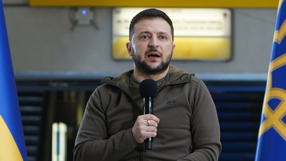 Wołodymyr Zełenski pojawił się na festiwalu w Cannes