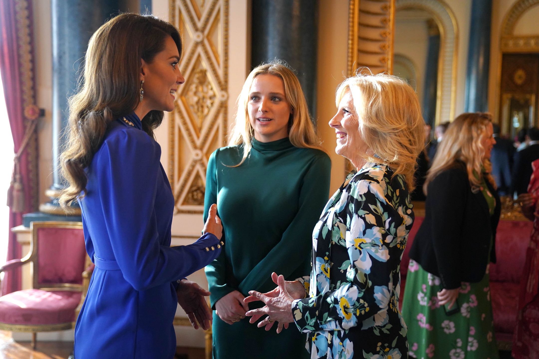 Kate Middleton na przyjęciu poprzedzającym koronację