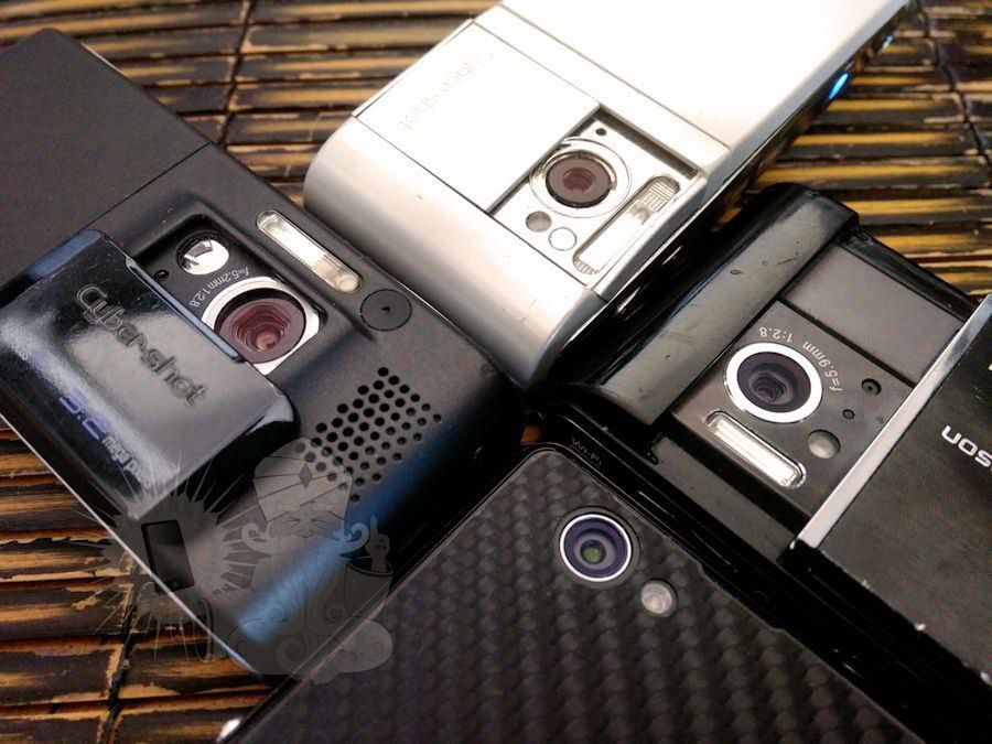 Sony Xperia Z1 Compact, Sony Ericsson Satio, Sony Ericsson C905 i Sony Ericsson K800
