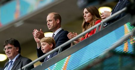 Smutny książę George na Wembley. Tak zareagował na porażkę Anglii