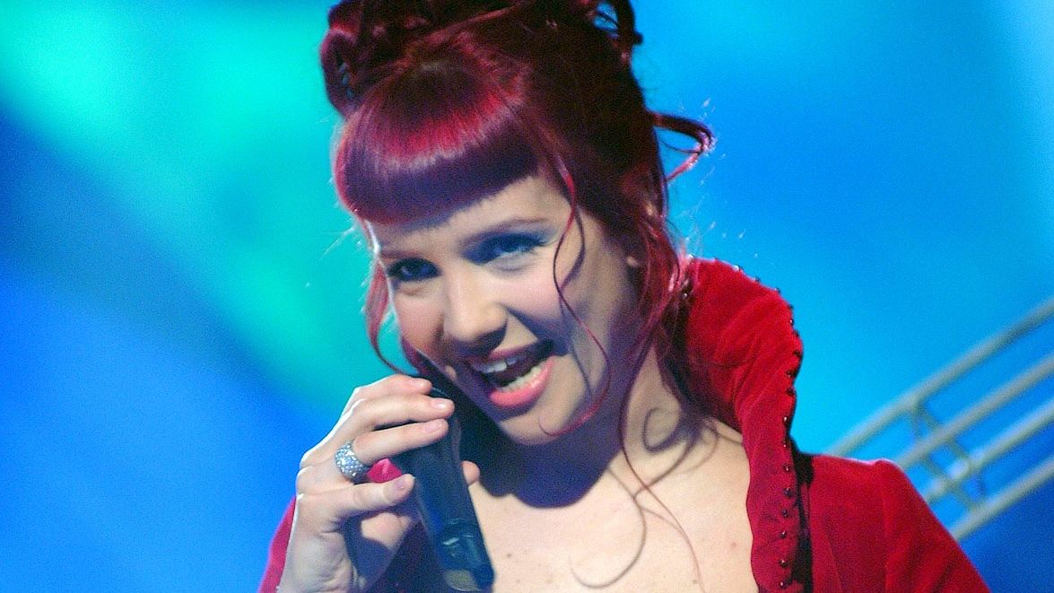 Natalia Oreiro na scenie.