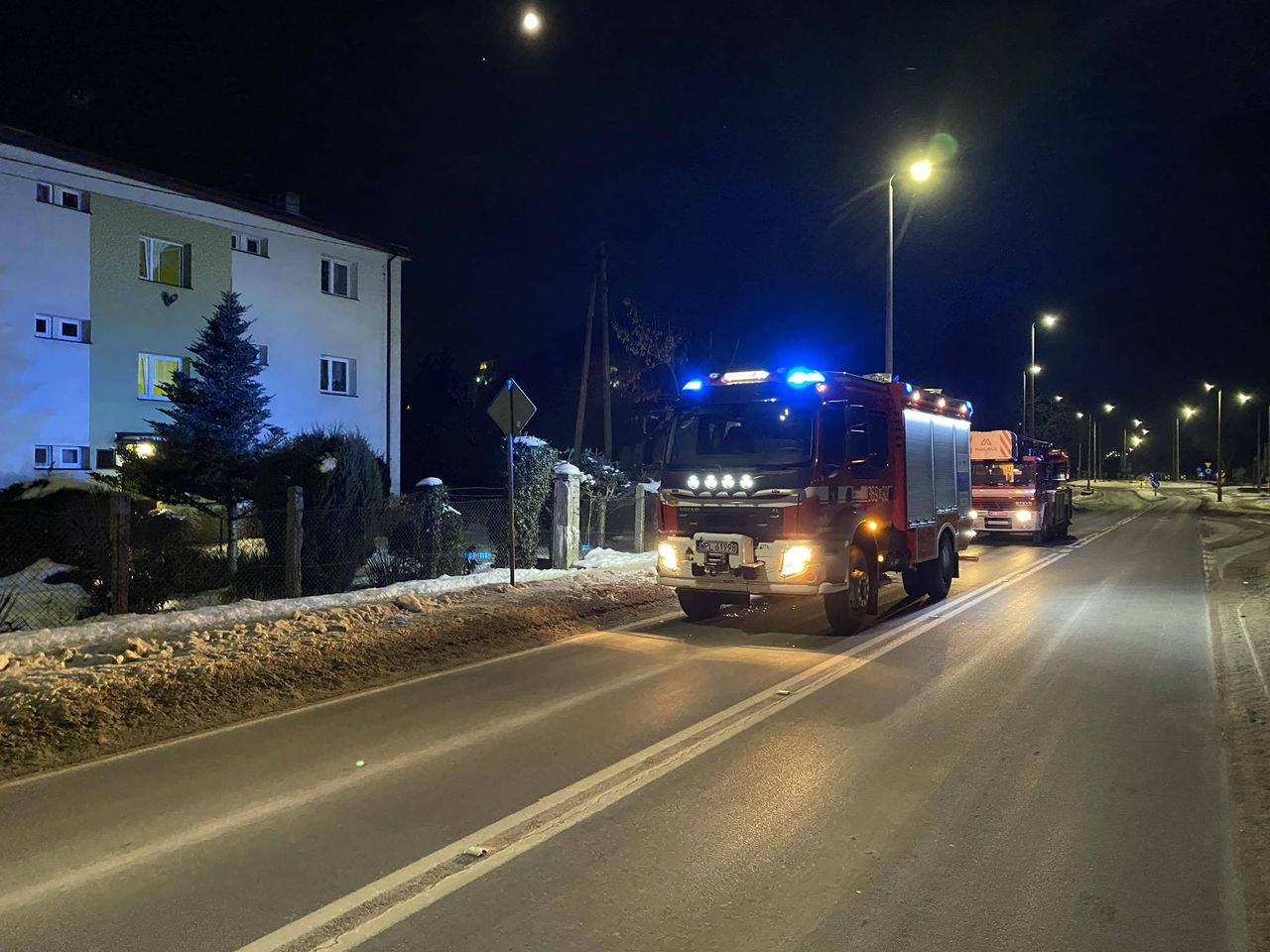 Nocny pożar mieszkania w Brudzeniu Dużym. Przyczyną zwarcie instalacji elektrycznej!