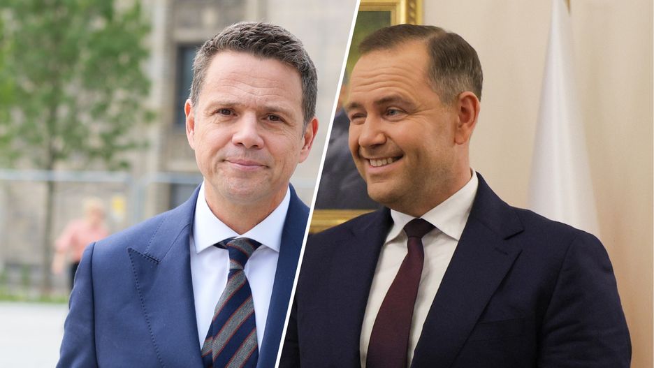 Rafał Trzaskowski i Karol Nawrocki