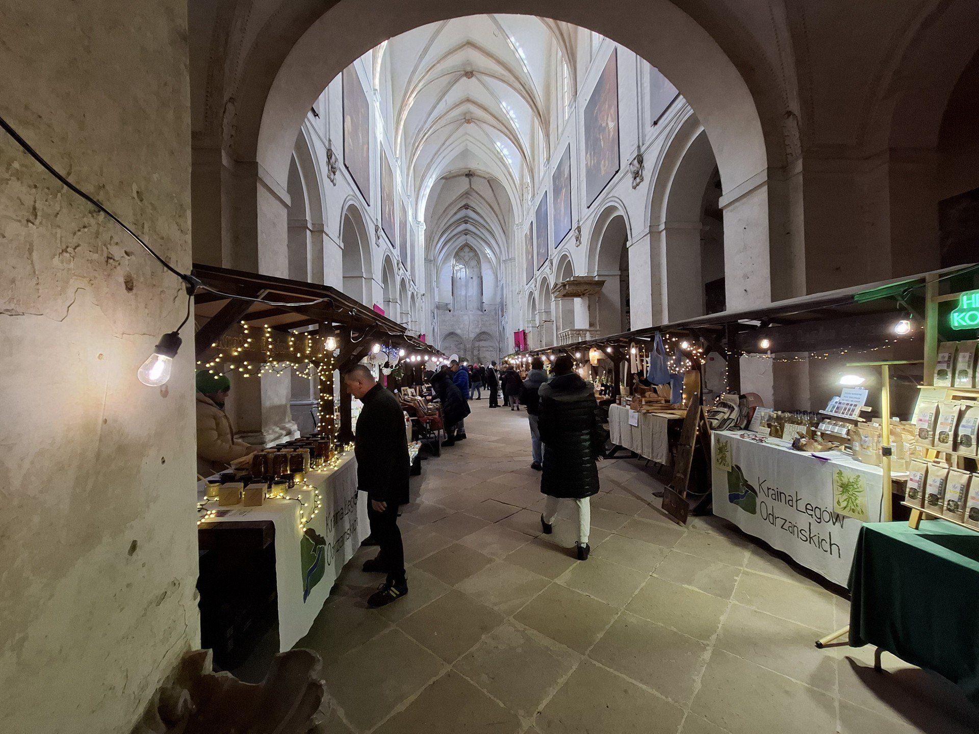 Jarmark w klasztorze w Lubiążu ma niesamowity klimat