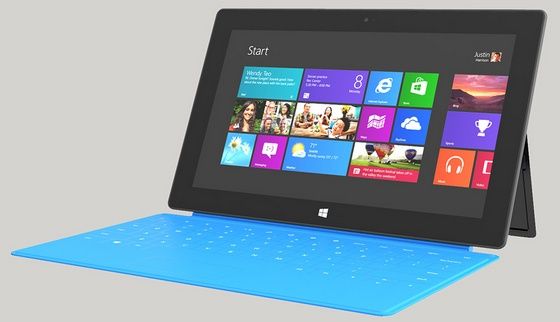 Microsoft Surface Pro tablet klawiatura