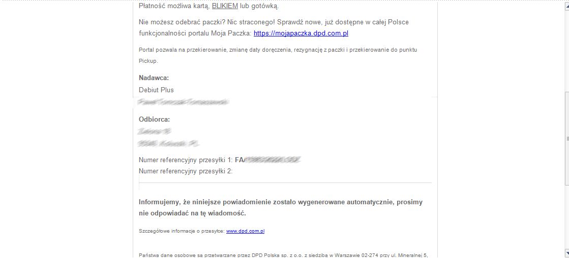 Taką wiadomość otrzymaliśmy dziś rano