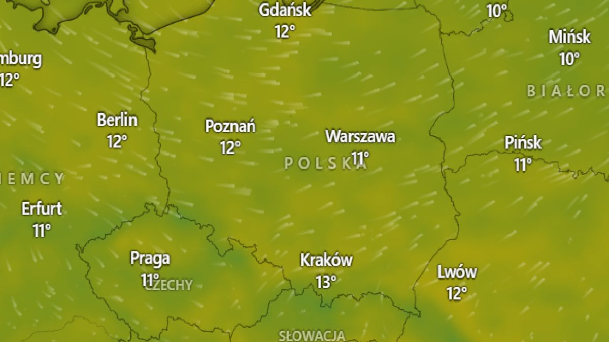 Pogoda nie będzie nas rozpieszczać