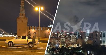 Atak dronów na Moskwę. Słychać eksplozje