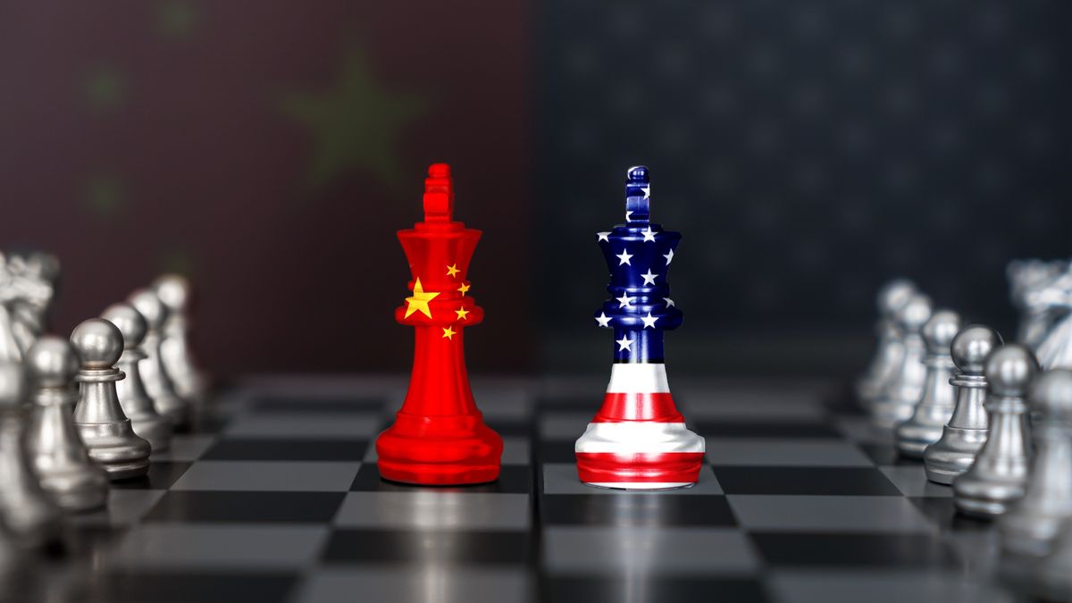 USA and China trade relations, cooperation strategy. US America and China flags on chess king on a chessboard.
USA and China trade relations, cooperation strategy. US America and China flags on chess king on a chessboard.
Prasit photo
trade, china, background, chessboard, america, chinese, concept, game, international, white, american, world, flags, board, play, country, piece, economic, relations, against, king