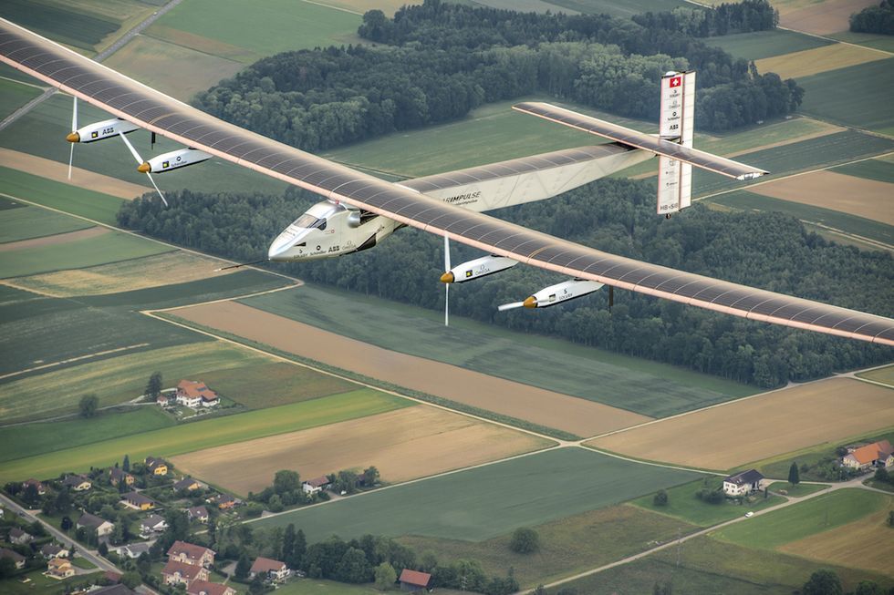 Dookoła świata samolotem na energię słoneczną. Solar Impulse lata również w nocy! 3
