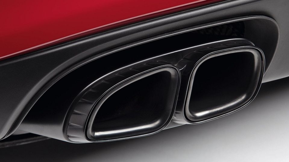 Porsche Panamera GTS 2012, końcówka wydechu