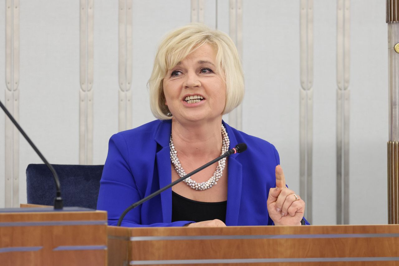 Lidia Staroń w Senacie. Komentarze są bezlitosne