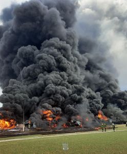 Słup dymu i płomienie. Katastrofa kolejowa w Czechach