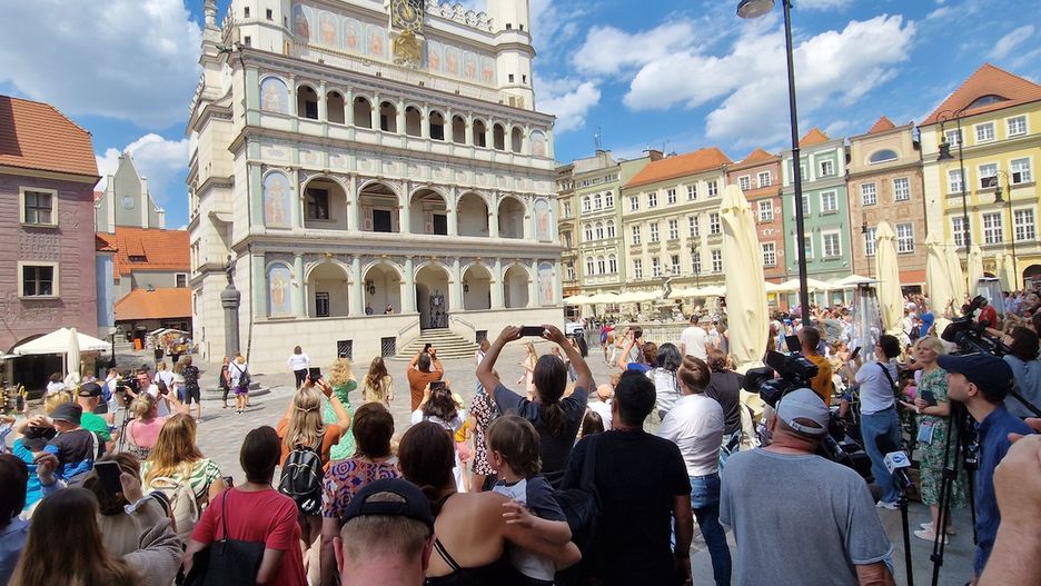 Koziołki nareszcie wróciły na ratuszową wieżę