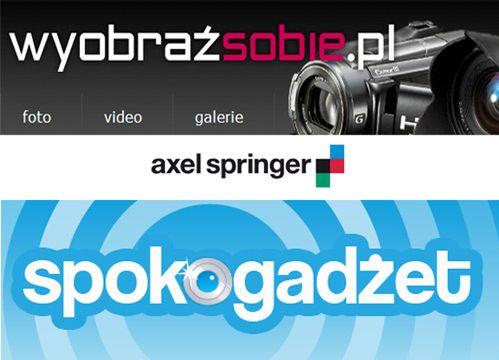 Wyobraź Sobie Spoko Gadżet - nowe serwisy Axel Springer Polska