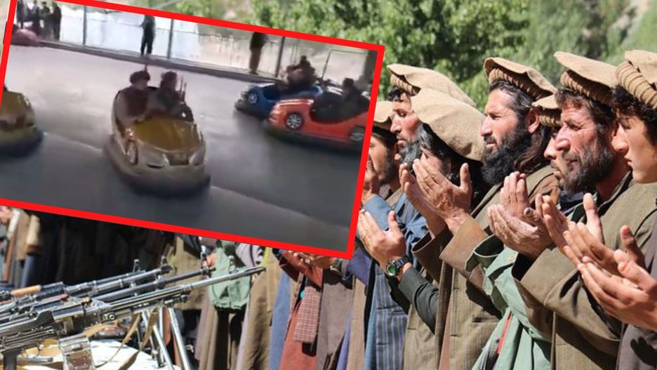 Afganistan. Talibowie w parku rozrywki  