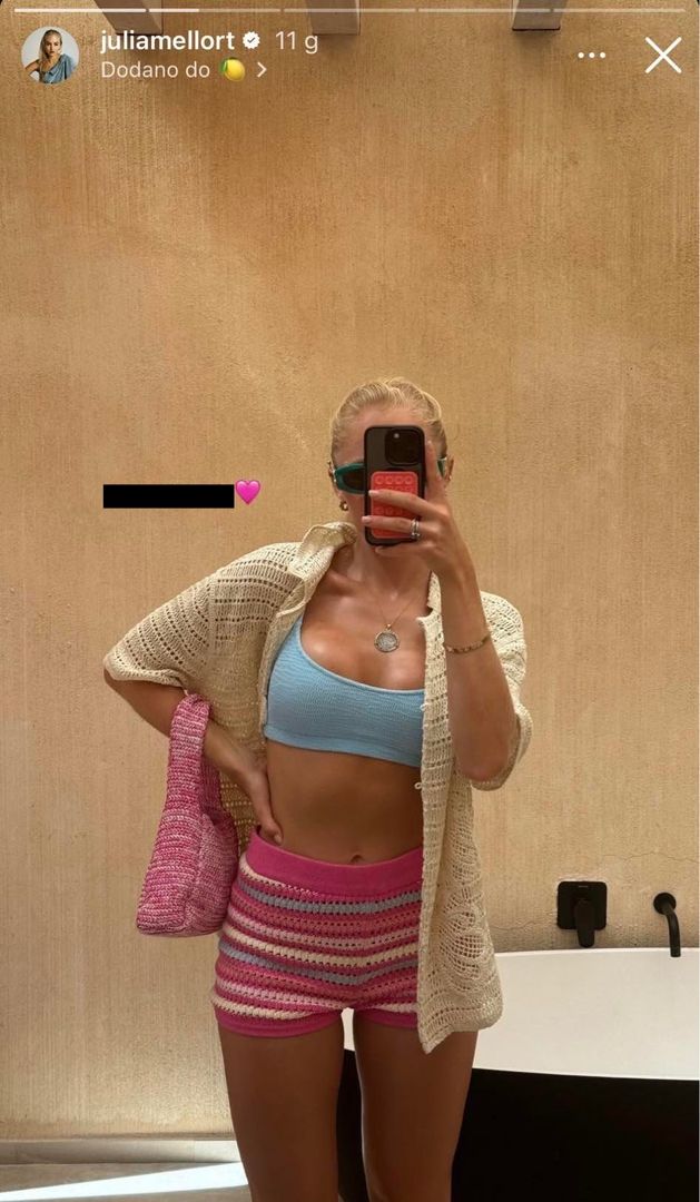 Julia Tychoniewicz pochwaliła się plażowym lookiem 