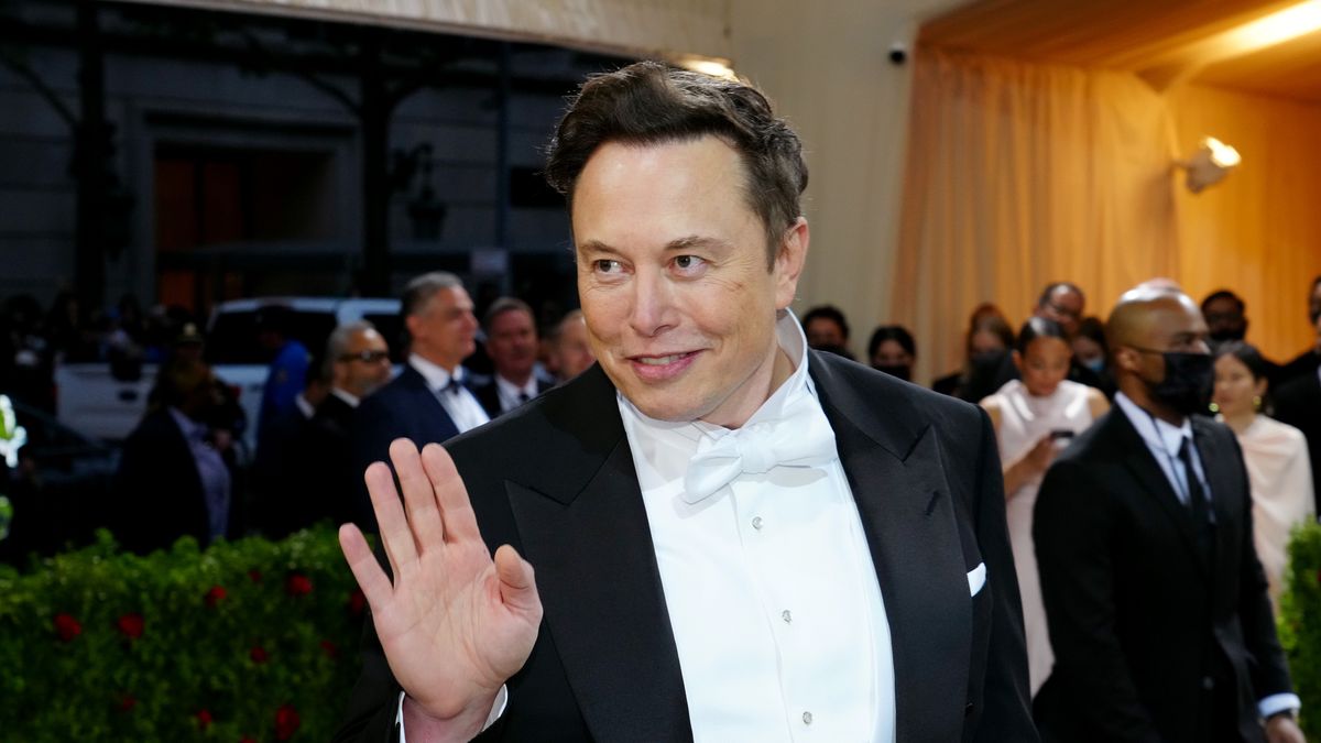 Na zdjęciu Elon Musk