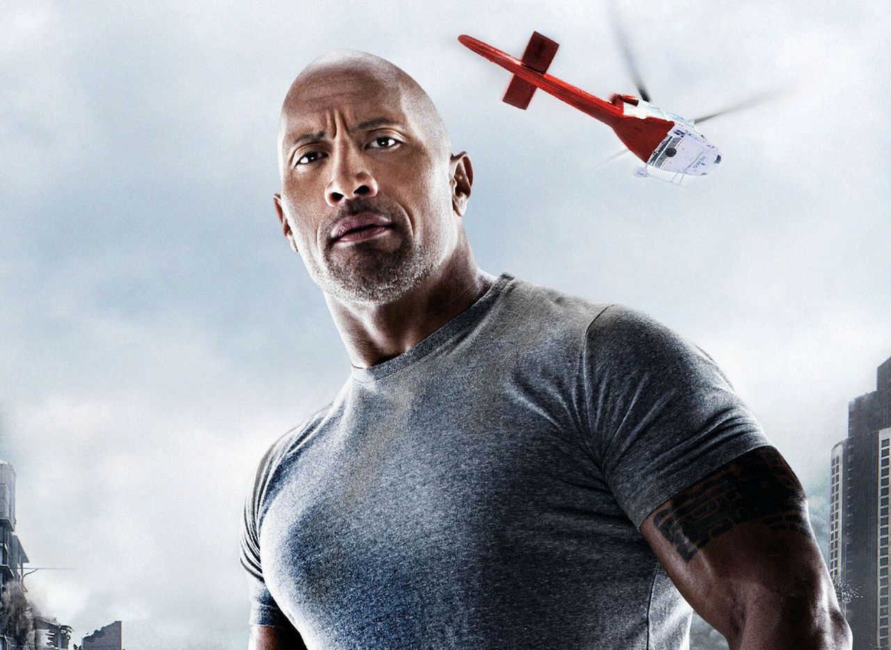 Dwayne Johnson w filmie "San Andreas"