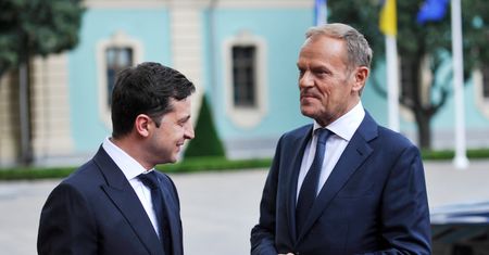 Spotkanie Zełenski-Tusk? "Ściganie się z rządem nie jest potrzebne"