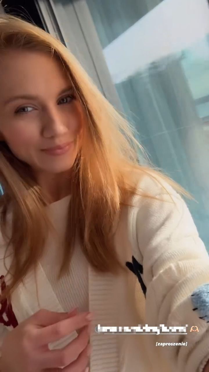 Agnieszka Kaczorowska na Mazurach