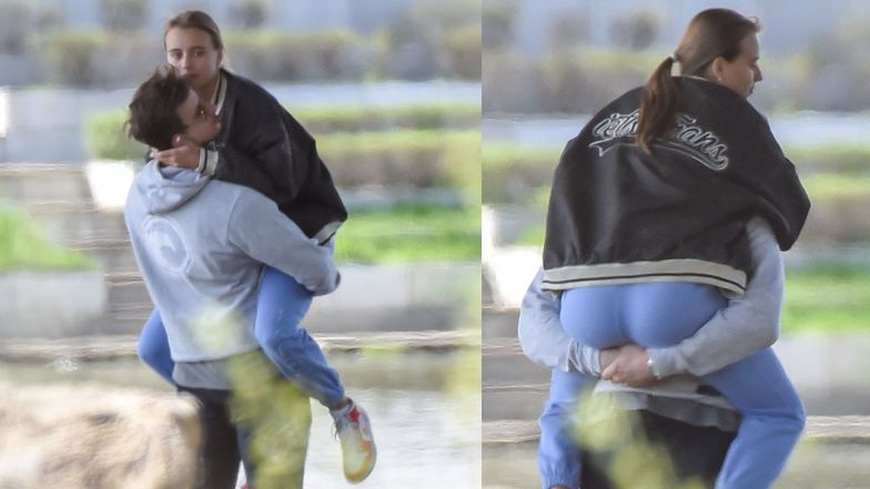 Oliwia Bieniuk całuje się z "przyjacielem"