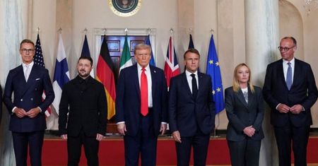 Rozmowy o Ukrainie w Białym Domu. Macron zaskakuje postawą