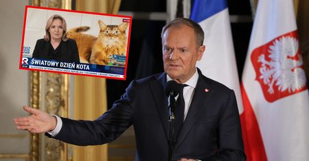Trwała konferencja premiera. To w tym czasie pokazała TV Republika