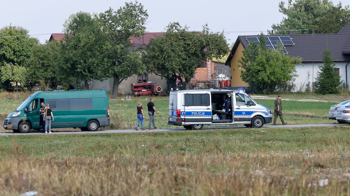 Okolice miejsca upadku drona
