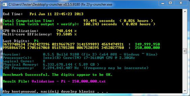 y-cruncher