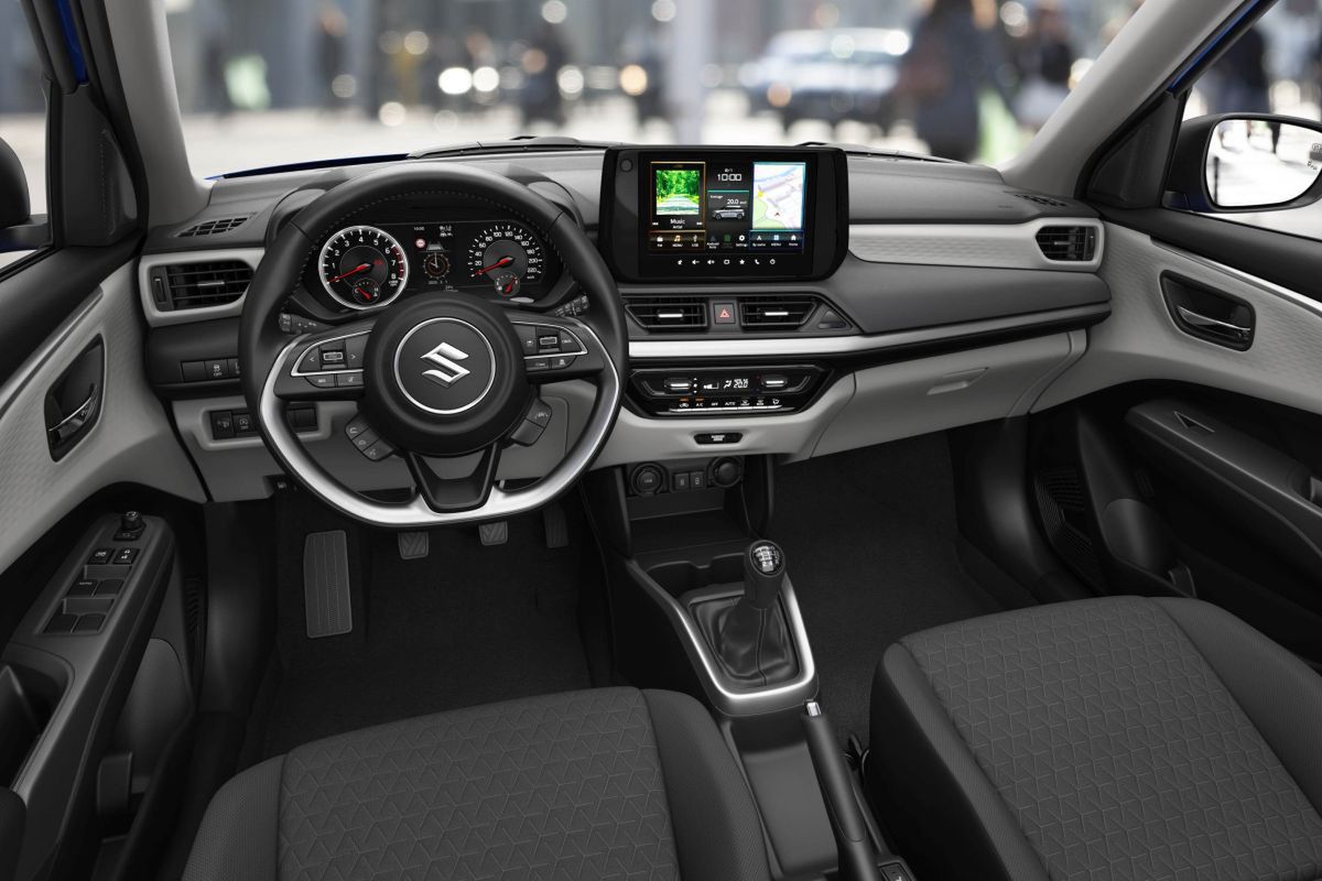 Nowe Suzuki Swift - wnętrze