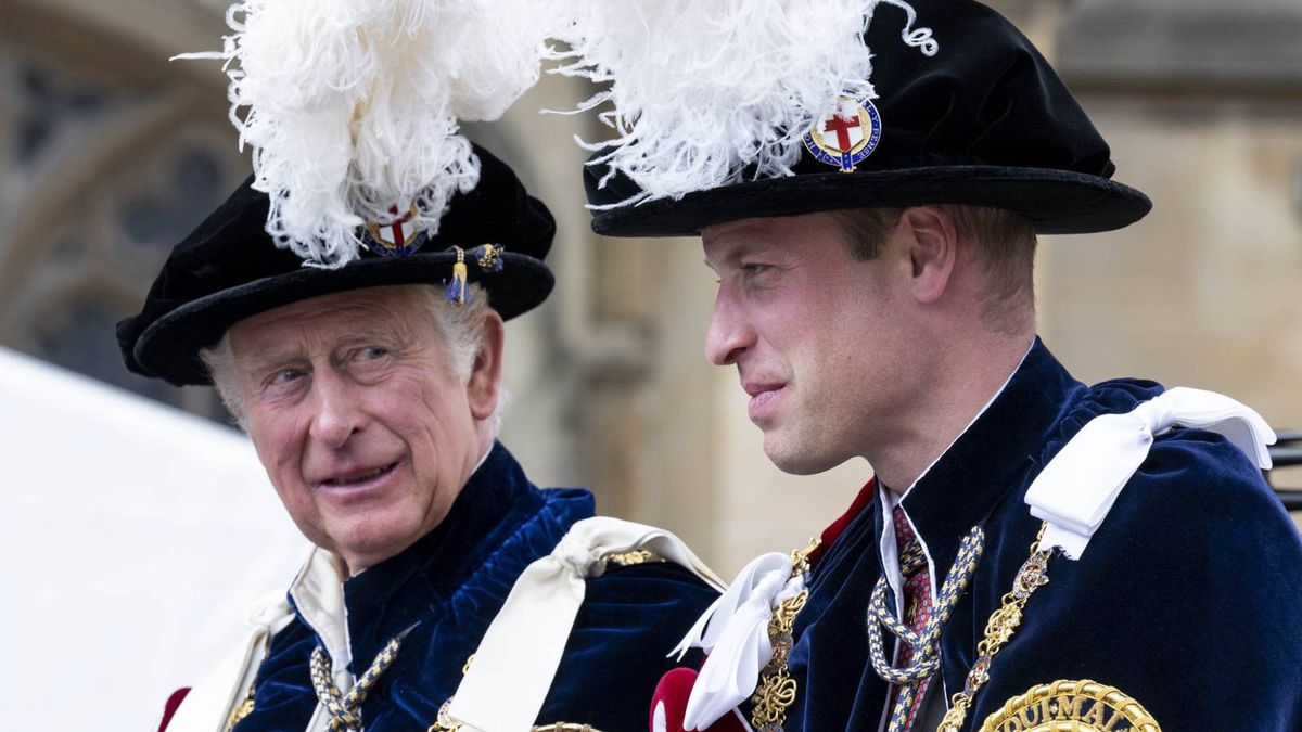 Książę William i król Karol III