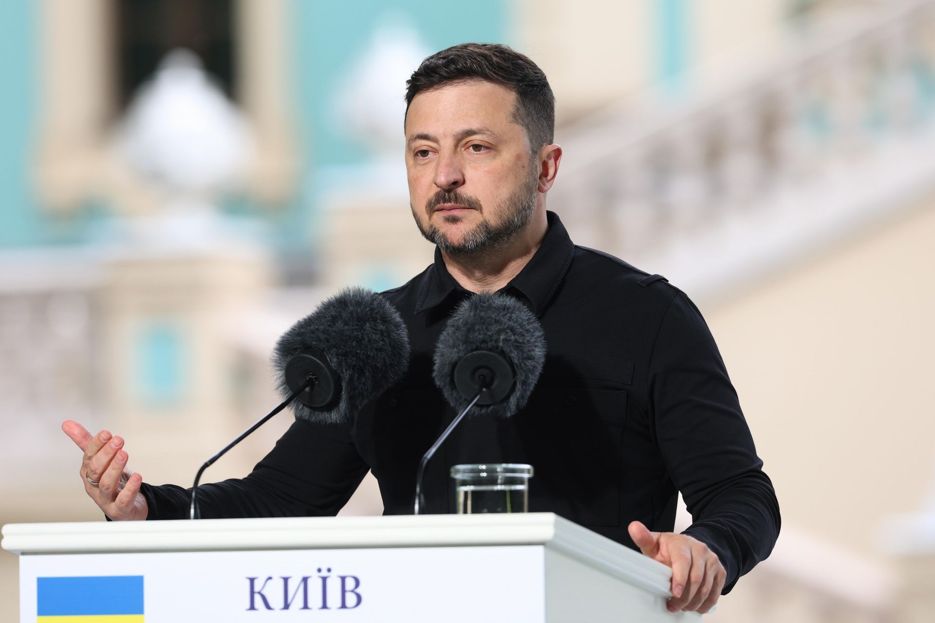 Zdjęcie do aktualności: Drony przy granicy z Polską. Zełenski zabrał głos