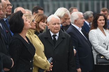 "Kłamca". Nerwowo podczas wystąpienia Kaczyńskiego