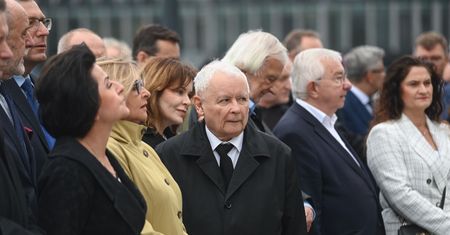 "Kłamca". Nerwowo podczas wystąpienia Kaczyńskiego