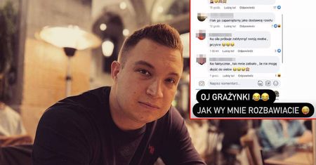 Kamil ze "Ślubu od pierwszego wejrzenia" wciąż szuka publikacji o sobie. Przekonał się, że nie warto