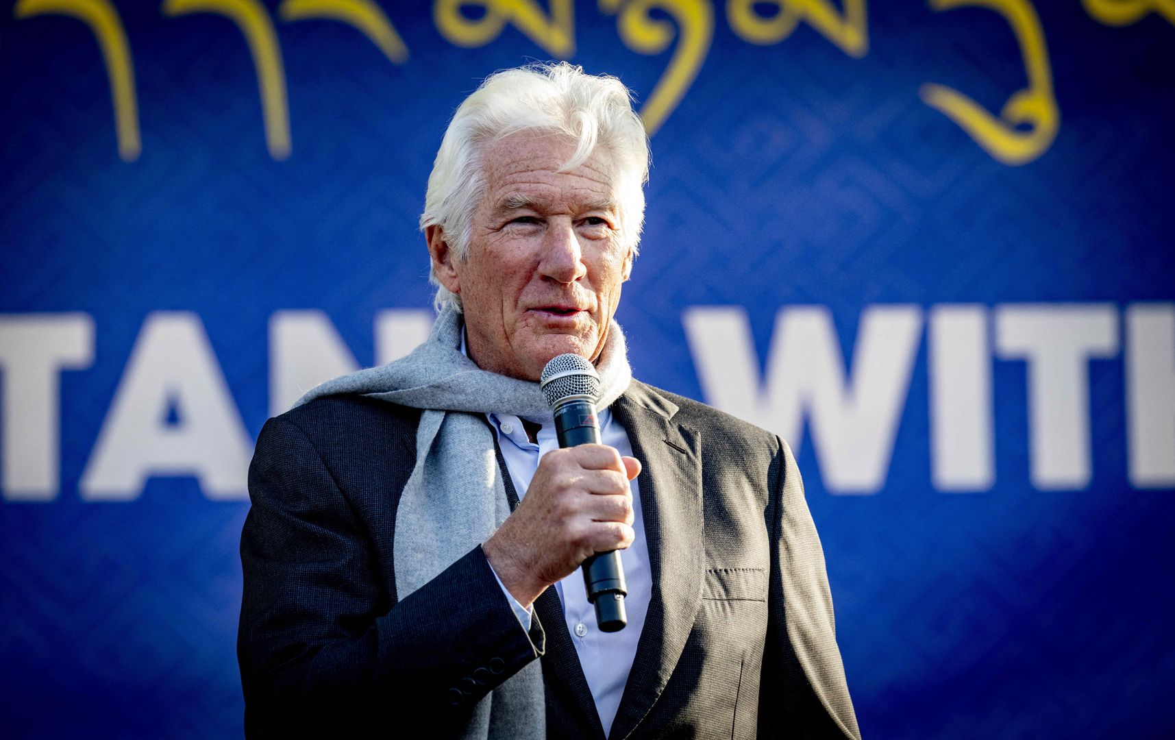 Richard Gere Joins Tibetans and Supporters In The Hague
American Actor Richard Gere, president of the International Campaign for Tibet organization, arrives for the commemoration of the 66th anniversary of the Tibetan National Uprising Day in The Hague, the Netherlands, 10 March 2025. Activists are marking the anniversary of the Tibetan Uprising against China that started on 10 March 1959 and led Tibetan spiritual leader the Dalai Lama to flee Tibet. Photo by Robin Utrecht/ABACAPRESS.COM 
Dostawca: PAP/Abaca
Utrecht Robin/ABACA
Richard Gere Joins Tibetans and Supporters In The Hague