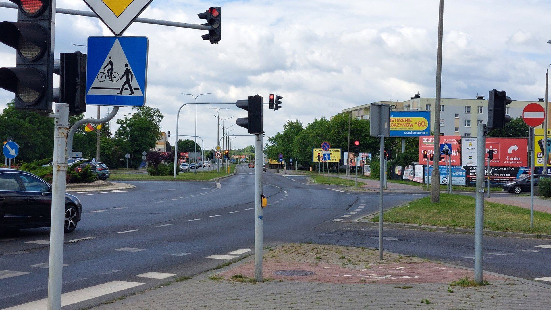 Rondo na pl. WOŚP we Włocławku