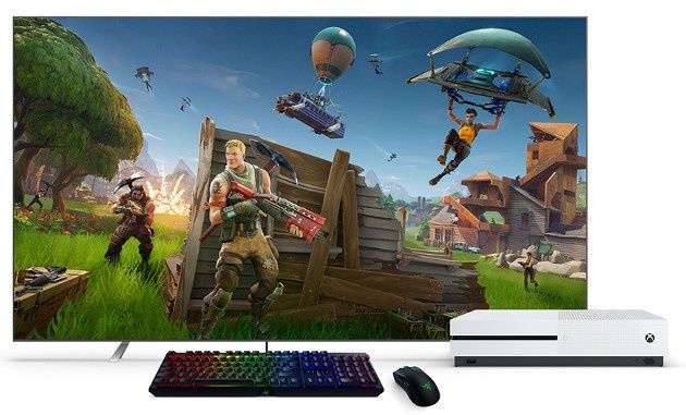 Xbox klawiatura mysz