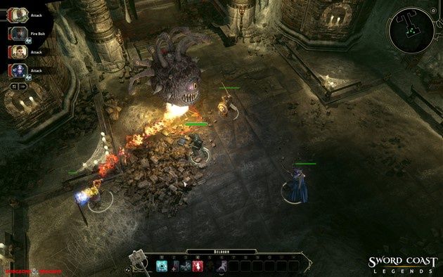 Sword Coast Legends screen