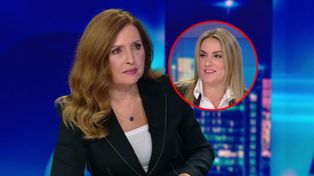"Przekaz pisany cyrylicą". Komentują głośne słowa w studiu