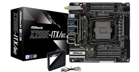 ASRock X299E-ITX/AC - mini płyta pod LGA 2066 (niekoniecznie w mini cenie)