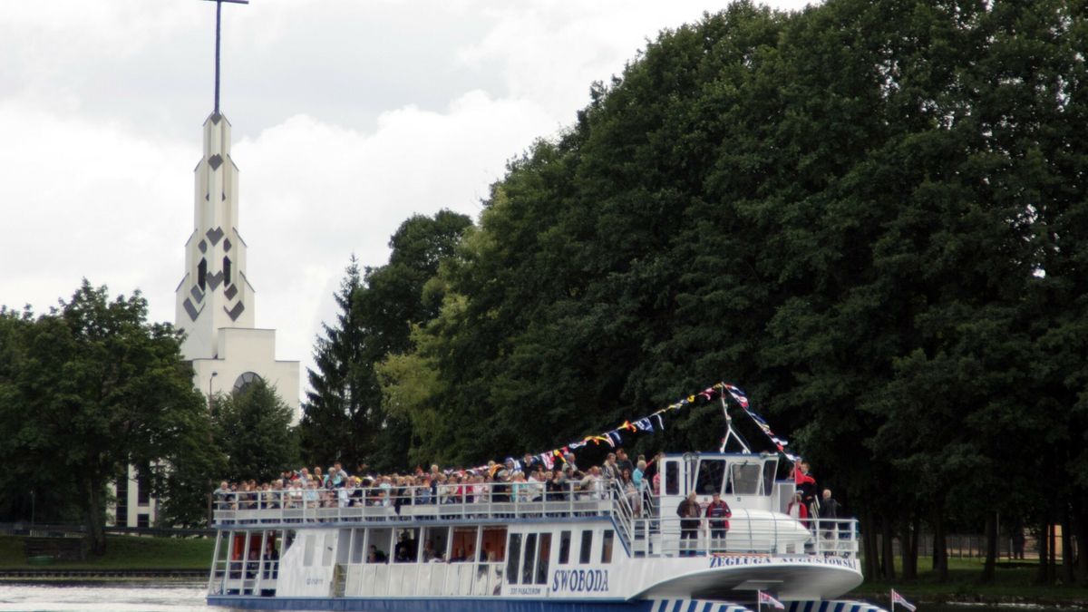 "Swoboda" na Kanale Augustowskim